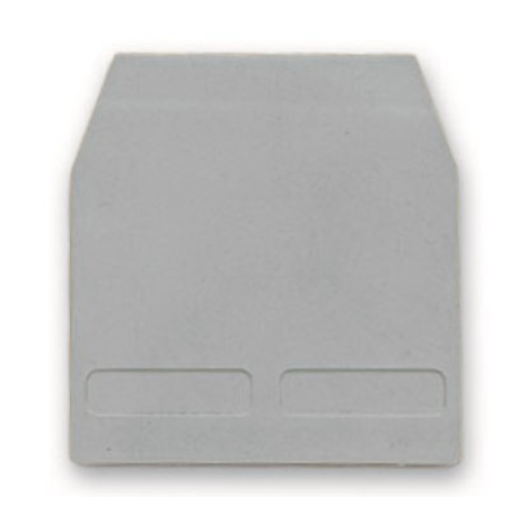 ZCB061GR-RET | CBC.2-10/PTGR, торцевой изолятор серый на СВС2- 10