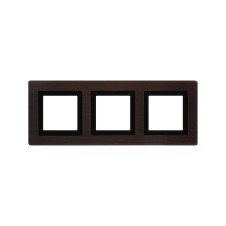 Рамка из натурального дерева, "Avanti", венге, 6 модулей