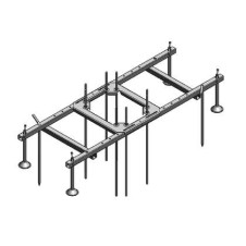 Шаблон для заливки фундамента