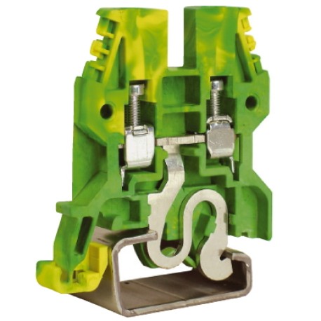 ZTE400 | TED.4, зажим для заземления желт.зелен 4 кв.мм