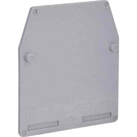 ZCB061GR | CBC.2-10/PTGR, торцевой изолятор серый на СВС2- 10