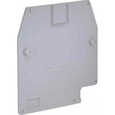 ZCB161GR | CBC.16/PTGR, торцевой изолятор серый на СВС16