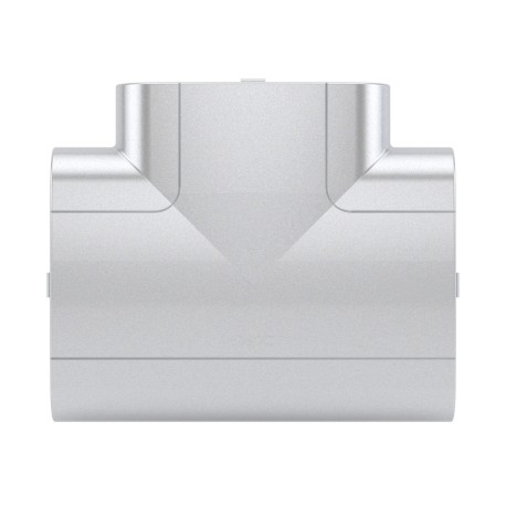 01006G | Тройник 110х50 мм, цвет серый металлик