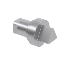 Личинка замка, для вкладыша, под ключ треугольного профиля 8мм