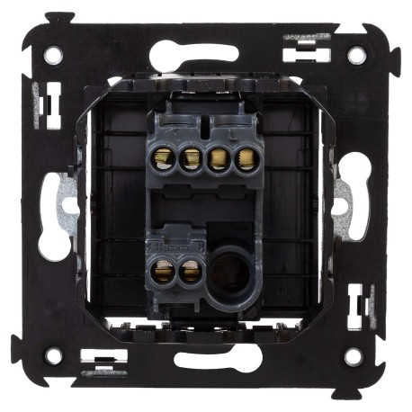 4412113 | Переключатель одноклавишный в стену, Avanti, Черный матовый-2