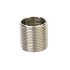 Ниппель M63x1,5, никелированная латунь