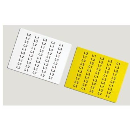 TAS159W | Табличка полужесткая. Полиэстер. Белый