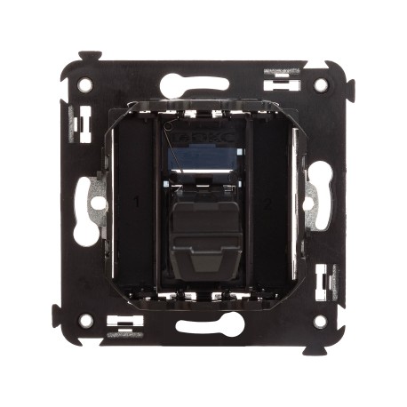 4402253 | HDMI розетка одинарная в стену, тип А-А, Avanti, Черный квадрат-2