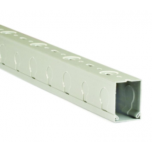 Короб перфорированный, серый TPD 50x50