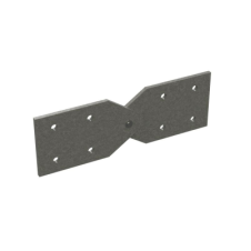 Соединитель шарнирный вертикальный, Н=100мм, стеклопластик