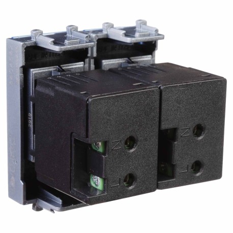 4404542 | USB зарядное устройство модульное,  "Avanti", "Закаленная сталь", 2модуля-3