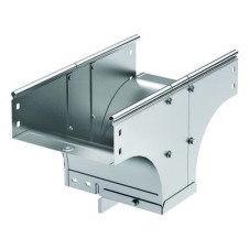 Ответвитель-переходник вертикальный TDSR Т-образный 100/80, 0.8мм, цинк-ламельное