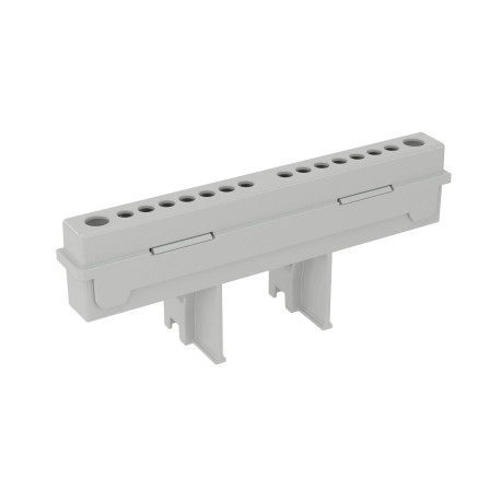 87508 | Клеммный блок (2х8мод. + суппорты) в комплекте с крепежом-2