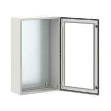 Корпус навесной STE с М/П с прозрачной дверью ВхШхГ 1000x600x300 мм