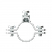 Хомут заземления для труб 20-1/2" мм, оцинкованная сталь