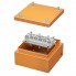 FSK30610 | Коробка ответвительная FS стальная с гладкими стенками, 150х150х80мм, 6р, 32A, 10мм2, IP66