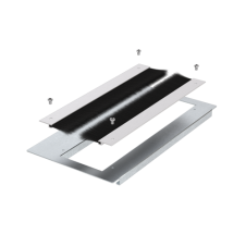Пластина для глубины 400, с щеткой