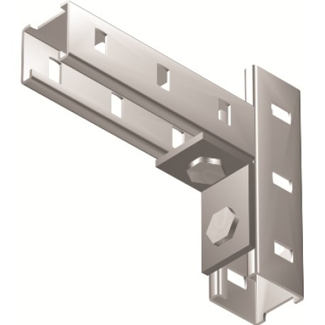 BMC1011HDZ | Уголок крепежный BMC-10, одиночный, 57х42, горячеоцинкованное