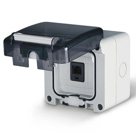 DIS137648150 | Розетка RJ 45, настенная