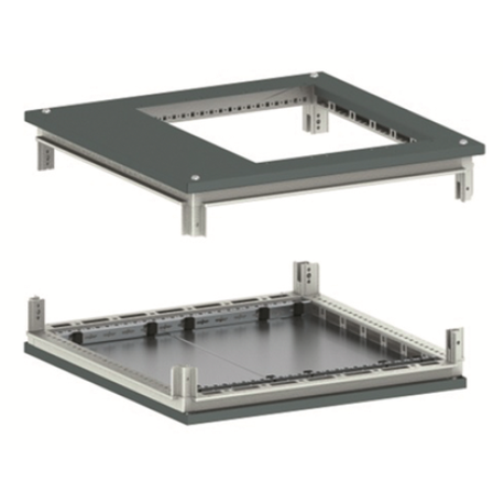 R5KTB610FIT | Комплект, крыша с фланцем и основание, для шкафов CQE, 600 x 1000 мм