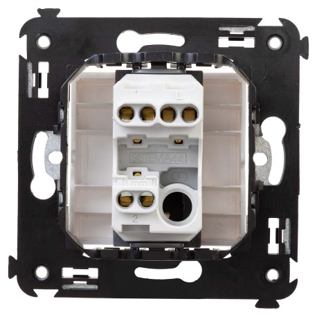 4400113 | Переключатель одноклавишный в стену, "Avanti", "Белое облако"-2