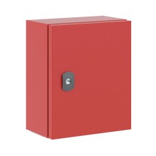 Корпус сварной навесной серии ST с М/П размер 300*250*150мм (В*Ш*Г), RAL3000