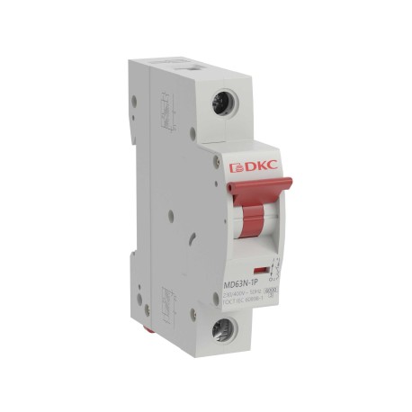 MD63N-1PB20 | Автоматический выключатель модульный YON max типа MD63N, 6кА, 1 полюс, хар-ка B, 20А