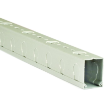 Короб перфорированный, серый TPD 125x50