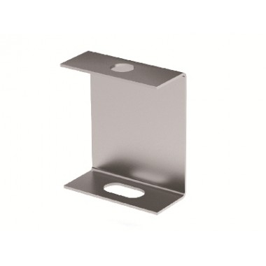 BML1007INOX | Скоба BML-10 облегченная, для подвеса на шпильке к потолку, нержавеющее