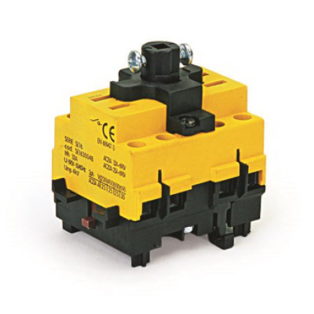 AE1603B | Выключатель нагрузки трёх полюсный с установк. на монтажн. плату