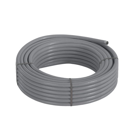 607E022 | Металлорукав DN 20мм в гладкой EVA изоляции, Dвн 20,5 мм, Dнар 27,0, IP66, 50 м, цвет серый-2
