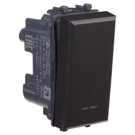 4412111 | Переключатель модульный, Avanti, Черный матовый, 1 модуль-1