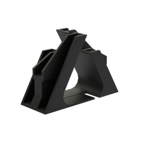 BHR1004 | Держатель кабельный BHR-10 для крепления в треугольник, д. 30-40 мм, тип 1