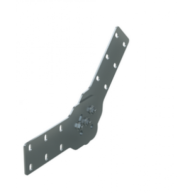 UVH010ZL | Соединитель шарнирный вертикальный H100, цинк-ламельное