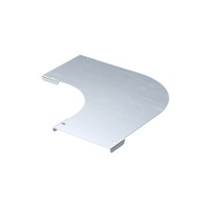 Крышка на угол горизонтальный CPO 90°, осн.80, 2.0мм, цинк-ламельное