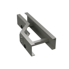 Переходник правосторонний 300/150, H100, стеклопластик