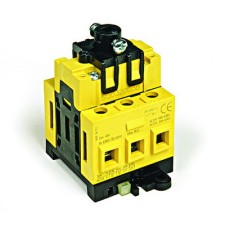 Выключатель нагрузки трёхполюсный с установкой на монтажную плату сери