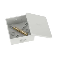 Коробка уравнивания потенциалов, 6 зажимов, 6 вводов д.20мм, 80х80х40мм, IP44