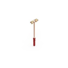 Фасадный держатель, 125 мм, омеднение