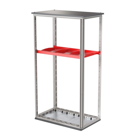 R5RE3E610 | Полка усиленная выдвижная, 3 сегмента,  Г = 1000 мм, для шкафов DAE/CQE шириной 600 мм-1