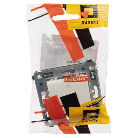 4400123 | Инвертор одноклавишный в стену, "Avanti", "Белое облако"-4