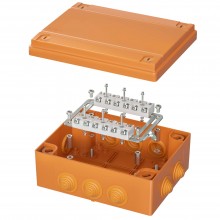 Коробка ответвительная FS пластиковая с кабельными вводами, 240х190х90мм, 12р, 32A, 10мм2, IP55