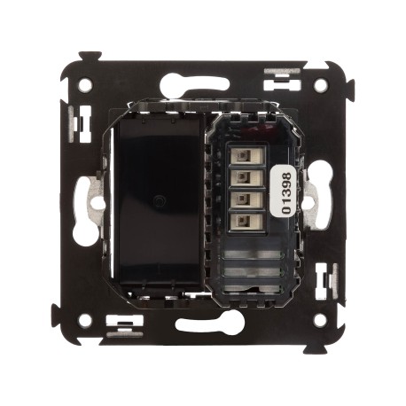 4402343 | Диммер кнопочный в стену, "Avanti", "Черный квадрат"-2