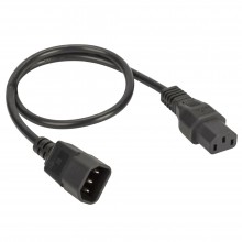 Кабель питания IEC320 C13 - IEC320 C14, 1.8м, сечение 3х1.5мм