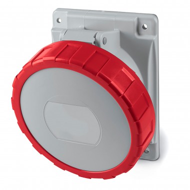 DIS4183266 | Розетка панельная с наклоном IP67 32А 3P+E 400В