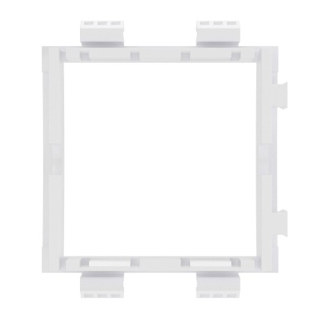 F0000M | Каркас под 2 модуля Brava, белый-2