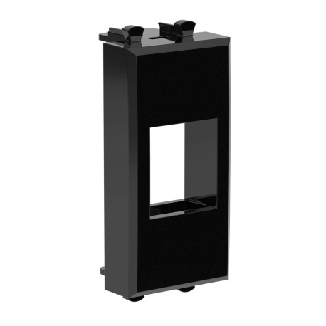 4402211 | Адаптер без шторки для Keystone, Avanti, Черный квадрат, 1 модуль-1