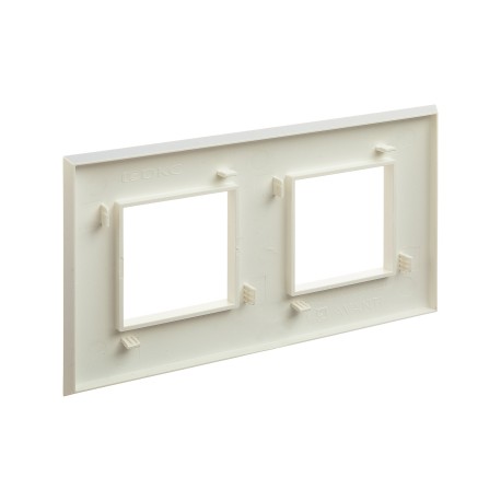 4420904 | Рамка Avanti, Белый жемчуг, 2 поста (4 мод.)-3