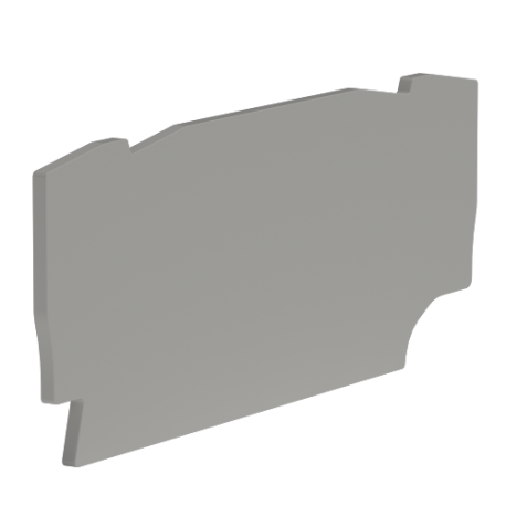 ZEFC221GR | Крышка для клеммы 4 точки подключения на 2,5 кв.мм