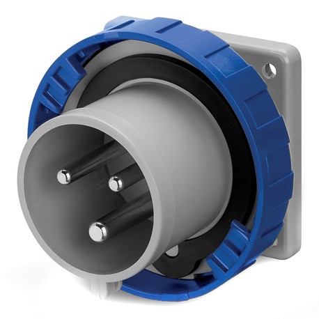 DIS2483293 | Вилка панельная прямая IP67 32А 2P+E 250В